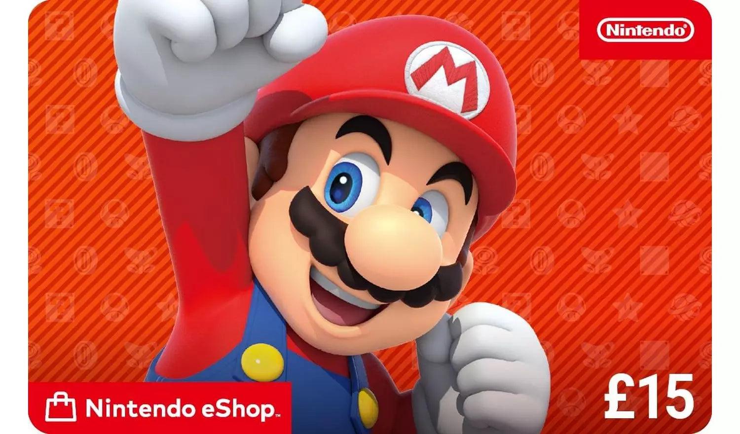 Nintendo £15 digital Card